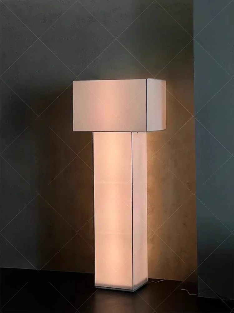 

French living room floor lamp creamy style bedroom atmosphere high sense light luxury large table lamp