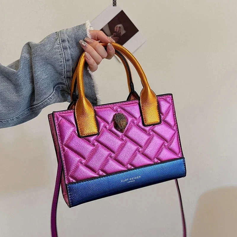 

Сумки через плечо для женщин, модная стеганая сумка на плечо с трансформируемым ремешком-цепочкой, классическая сумка-саквояж