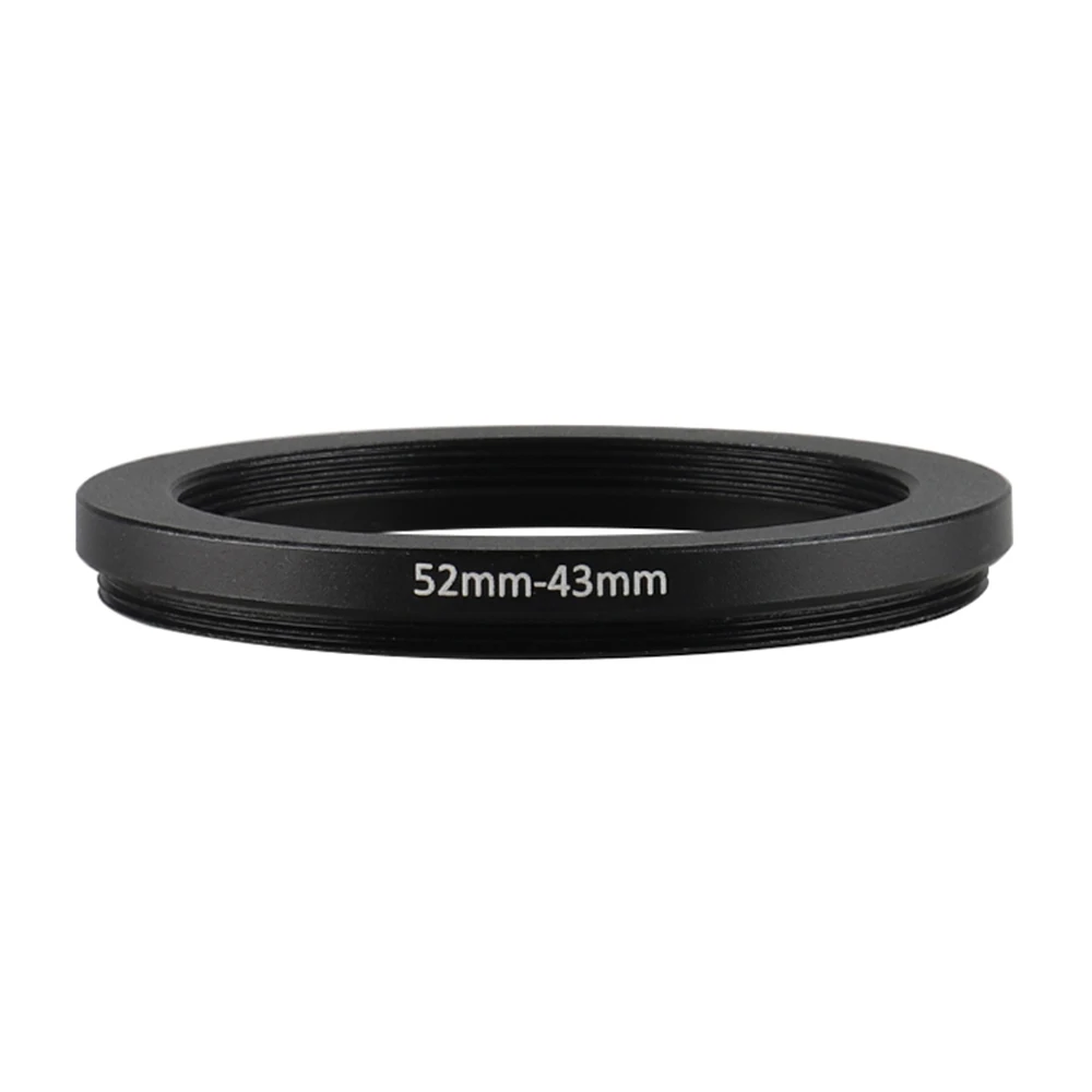 Aluminium Step Down Filter ring 52mm-43mm 52-43mm 52 bis 43 Filter adapter Objektiv adapter für Canon Nikon Sony DSLR Kamera objektiv