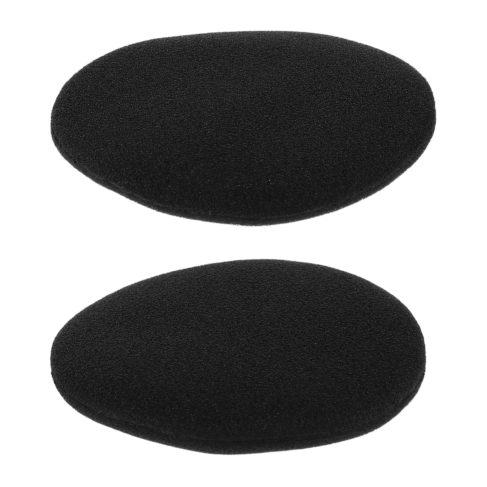 

2Pcs Round Sponge Headset Pads Soft Comfortable Replacement Covers Noise Isolation Earphone Cushion for Gaming Music Headphones
