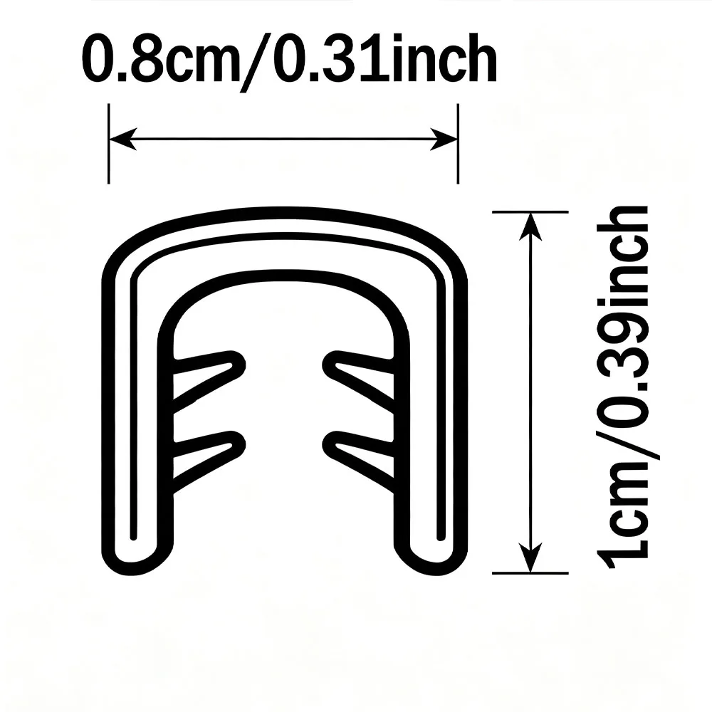 Car Door Edge Anti Scratch Guard For SAAB 9-5 YS3G 2010-2012 PVC Seal Strip With Built‑in Steel Sheet