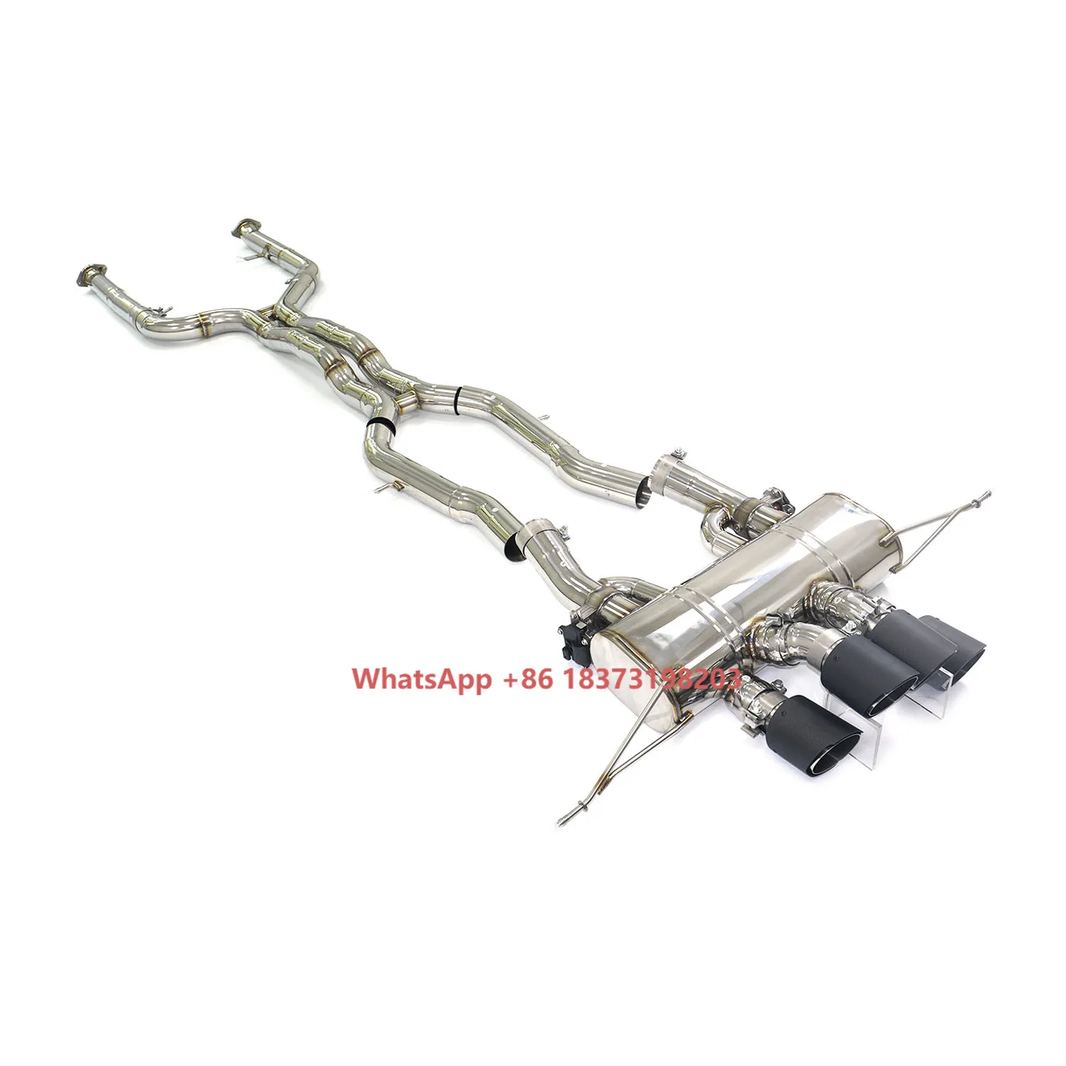 ING Gatling Style Stainless Steel Catback Exhaust for M2 G87 Muffler With Valve High Quality Auto Performance Turning Parts
