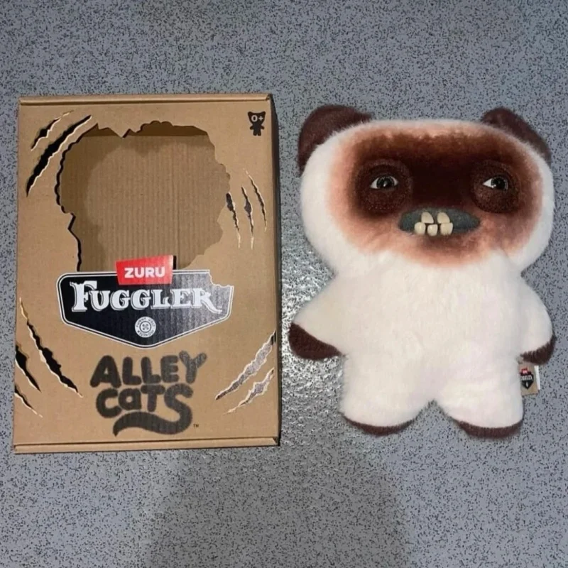 

Новая официальная подлинная Fuggler Cut Bluetooth Monster Alley Cat Night Series, плюшевая кукла, подарки на день рождения, уродливая, милая, забавная, модная игрушка