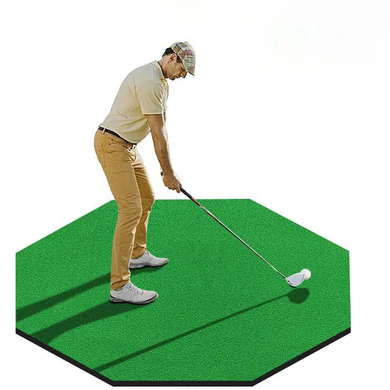 

Garage Practice Backyard Tee Off Golf Mat Synthetic Turf Golf Hitting Mats