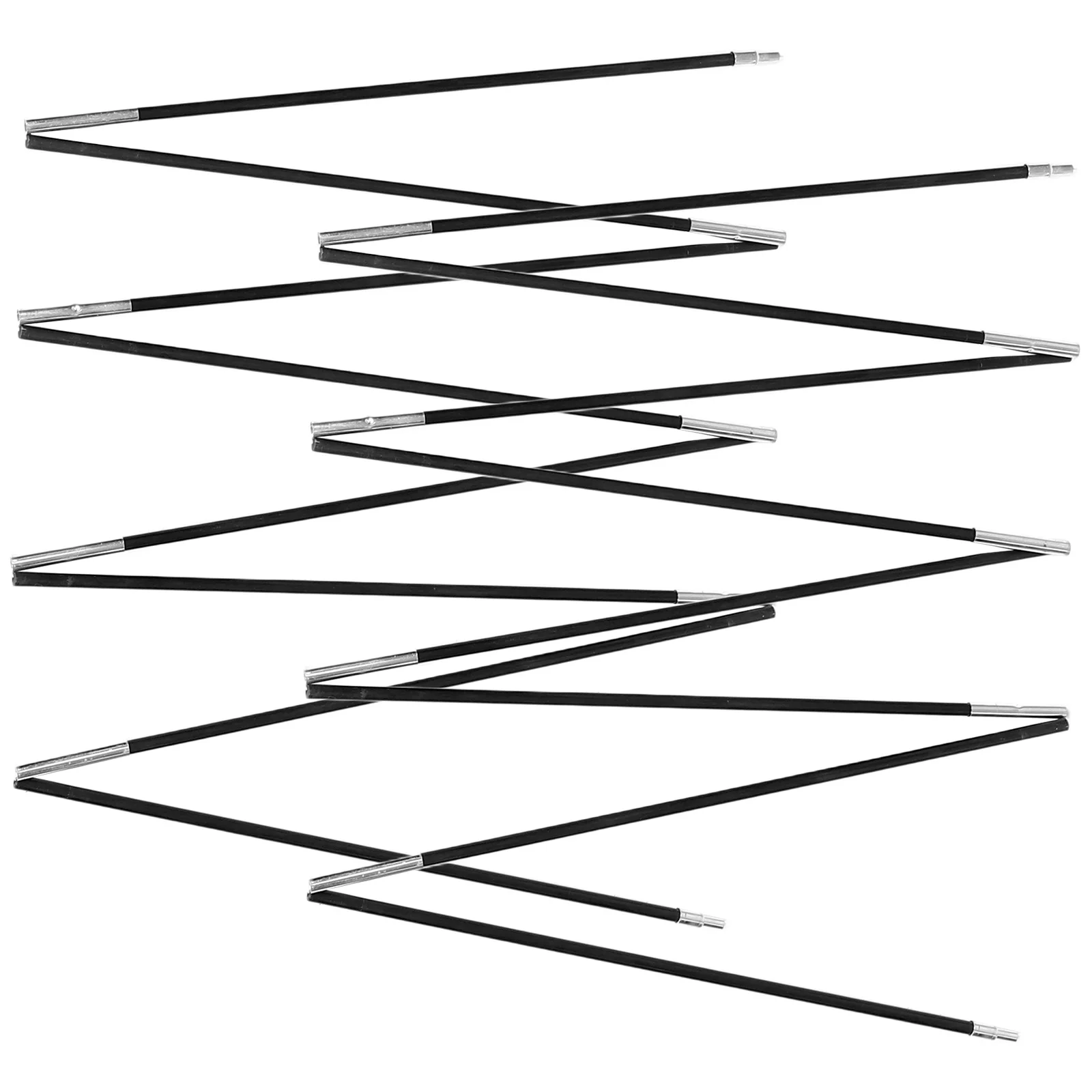 

2Pcs Outdoor Tent Pole 3.4m Thickened Lightweight Camping Poles Replacement for Hiking Backpacking Tarp Canopy Awning Frame