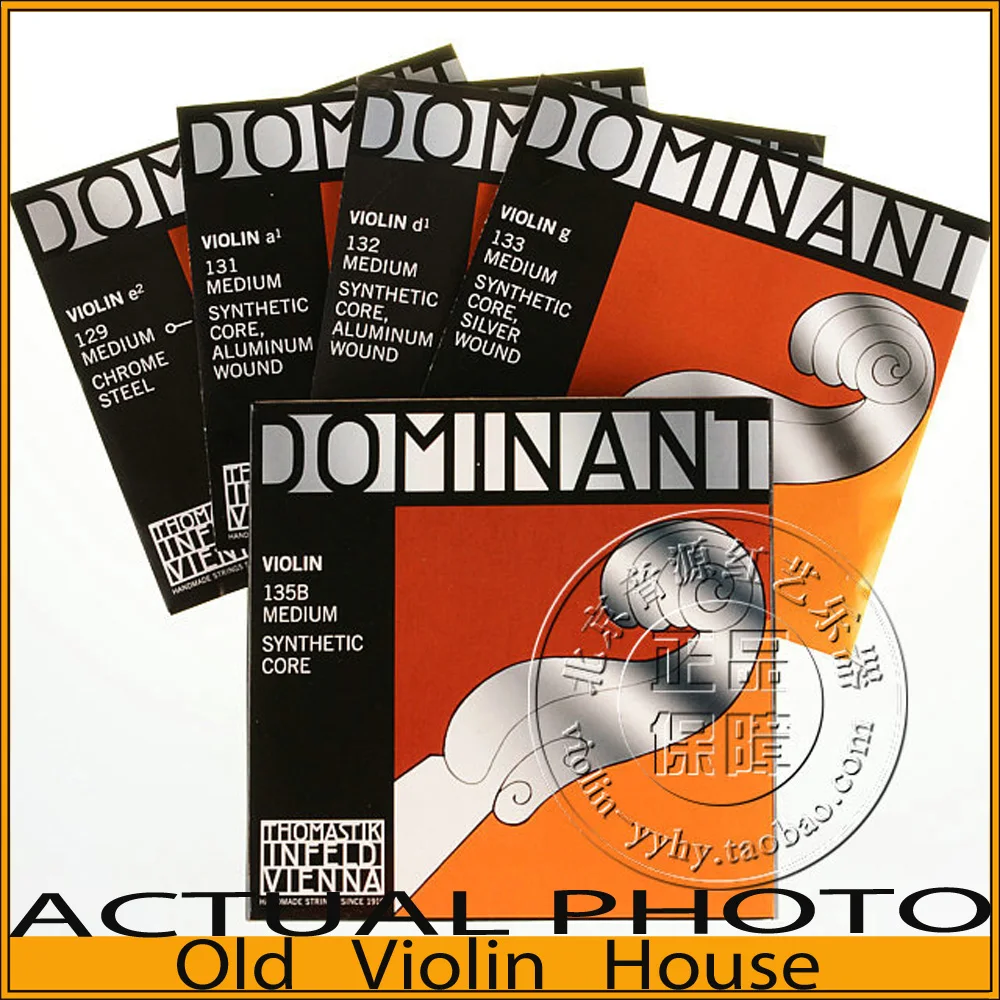 100% подлинный Thomastik Infeld Dominant 135B, набор струн для скрипки с шариковым наконечником (G, D, A, E), размер 4/4, синтетический сердечник, сделано в Австрии 100% подлинный Thomastik Infeld Dominant 135B, набор струн для скрипки с шариковым наконечником (G, D, A, E), размер 4/4, синтетический сердечник, сделано в Австрии