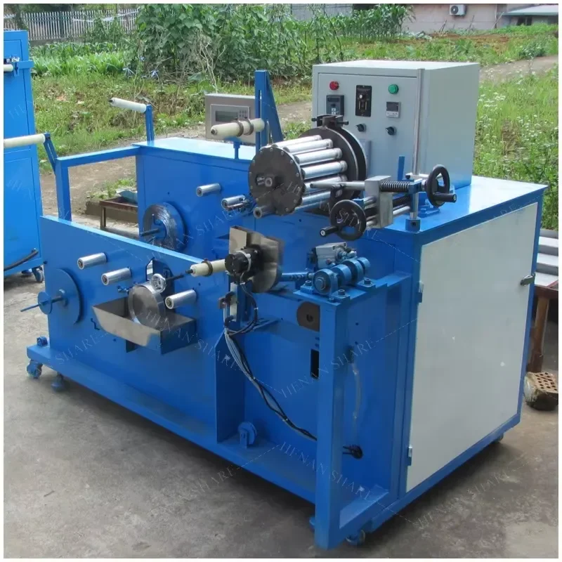 Pipe Forming Machine Round air Spiral Duct Flange Making Machine