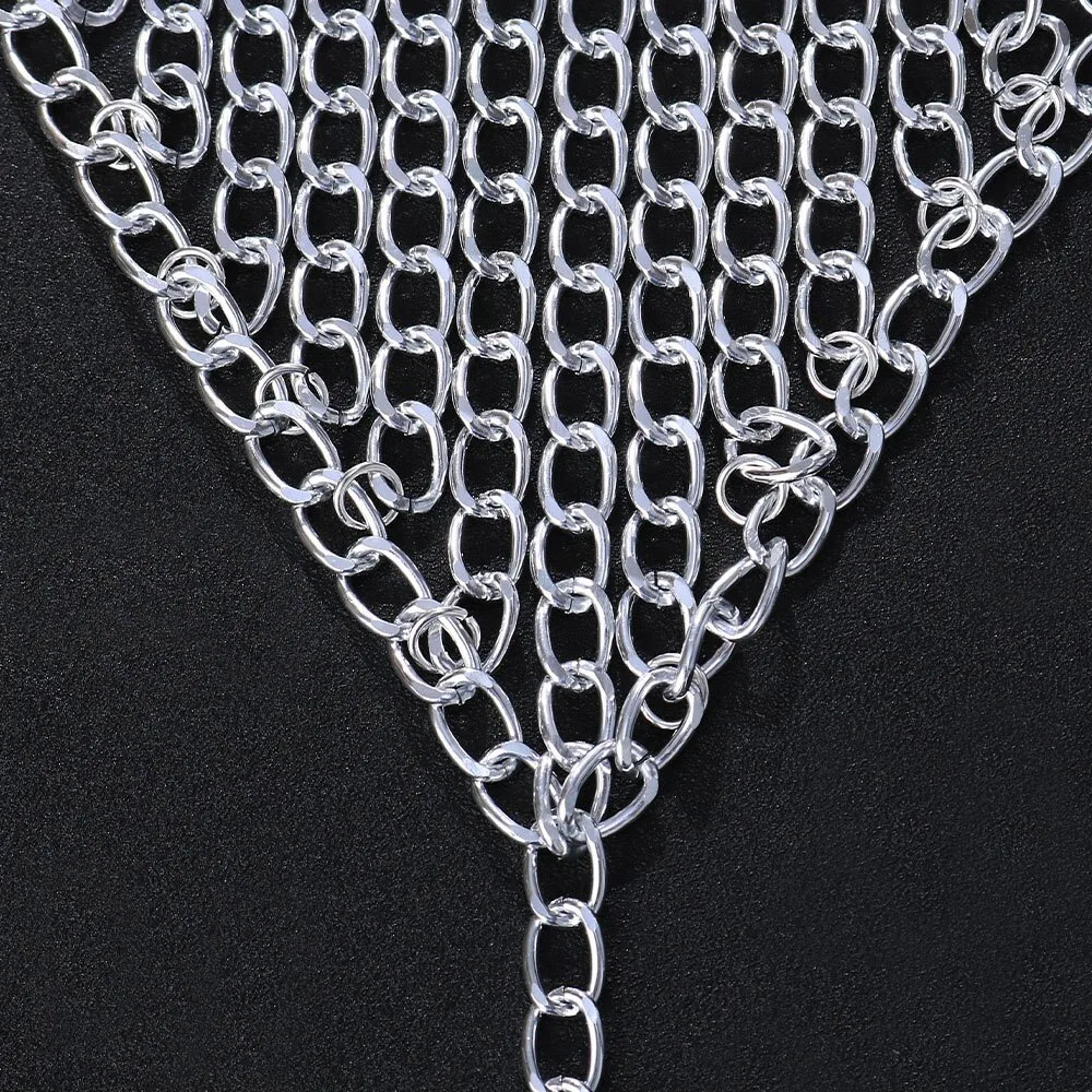 بيان الخصر سلسلة معدنية سلسلة سراويل رفيعة للنساء مثير مجوهرات للجسم فاسق الخصر سلسلة الملابس الداخلية بيكيني الزينة