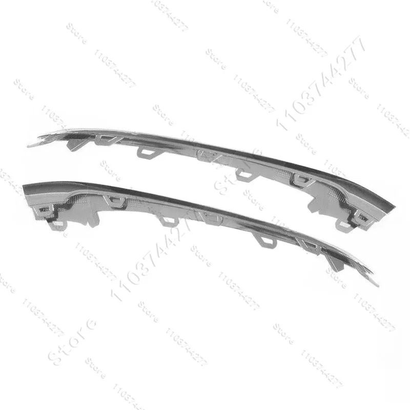 For 2018-2020 W222 Mercedes Benz S450 S560 Front Bumper Chrome Molding Trim Strip 2228857600 2228857700 2228857800