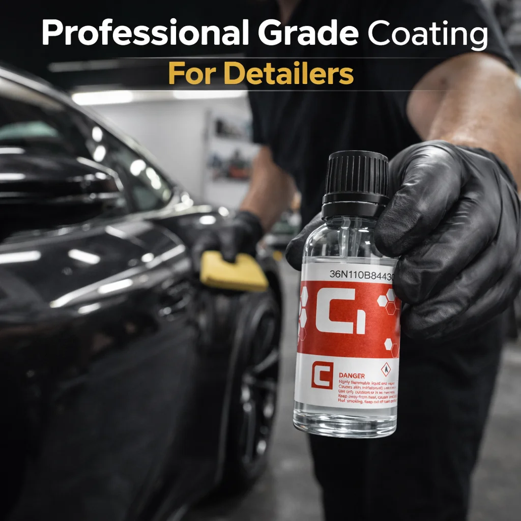 C1 Crystal Lacquer Ceramic Coating High Shine 30ml Enough for 1 Medium to Large Car SUV or Caravan-Car Care Product