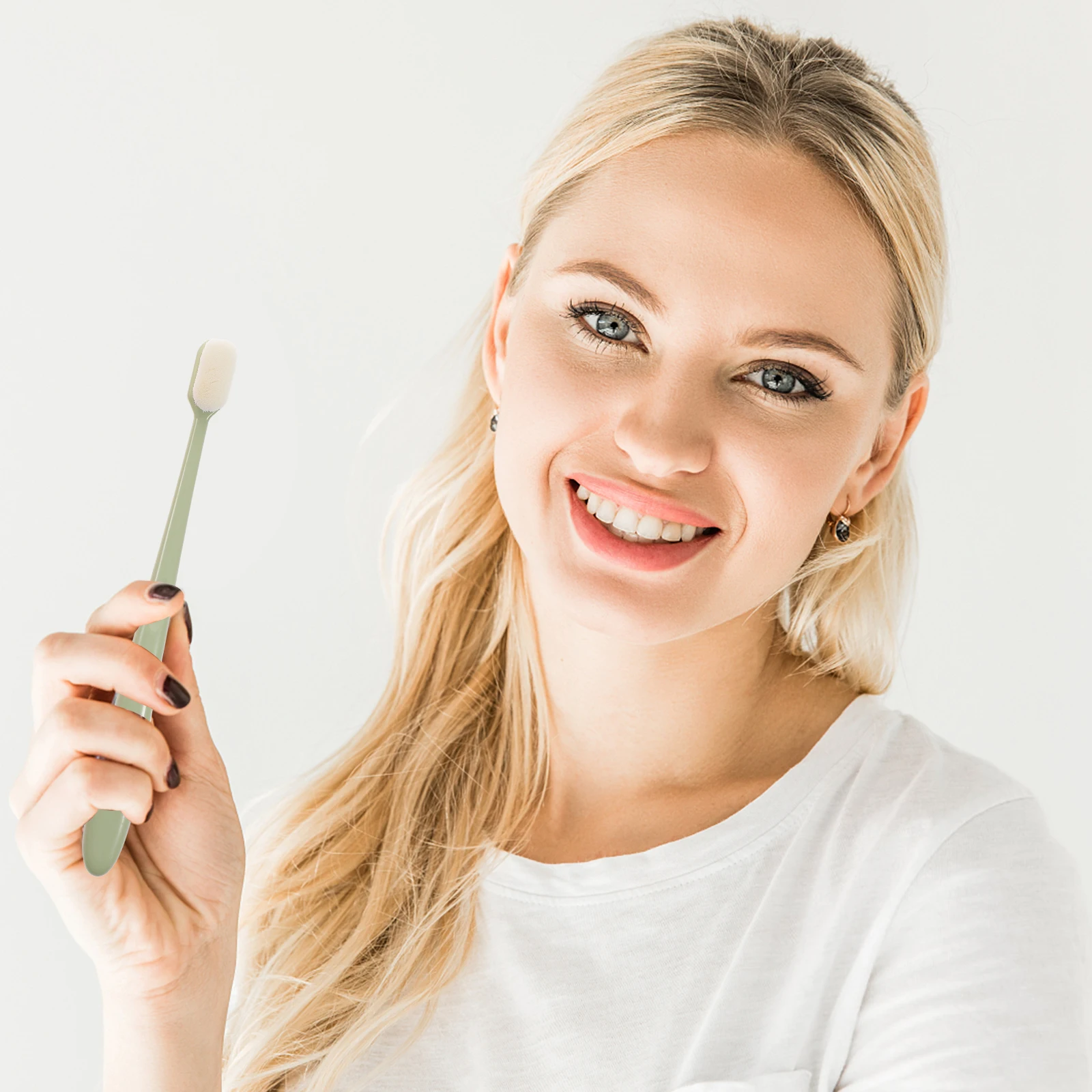 

4 Pcs Camping Toothbrush Travel Extra Soft Toothbrushes for Adults Pp Small Size