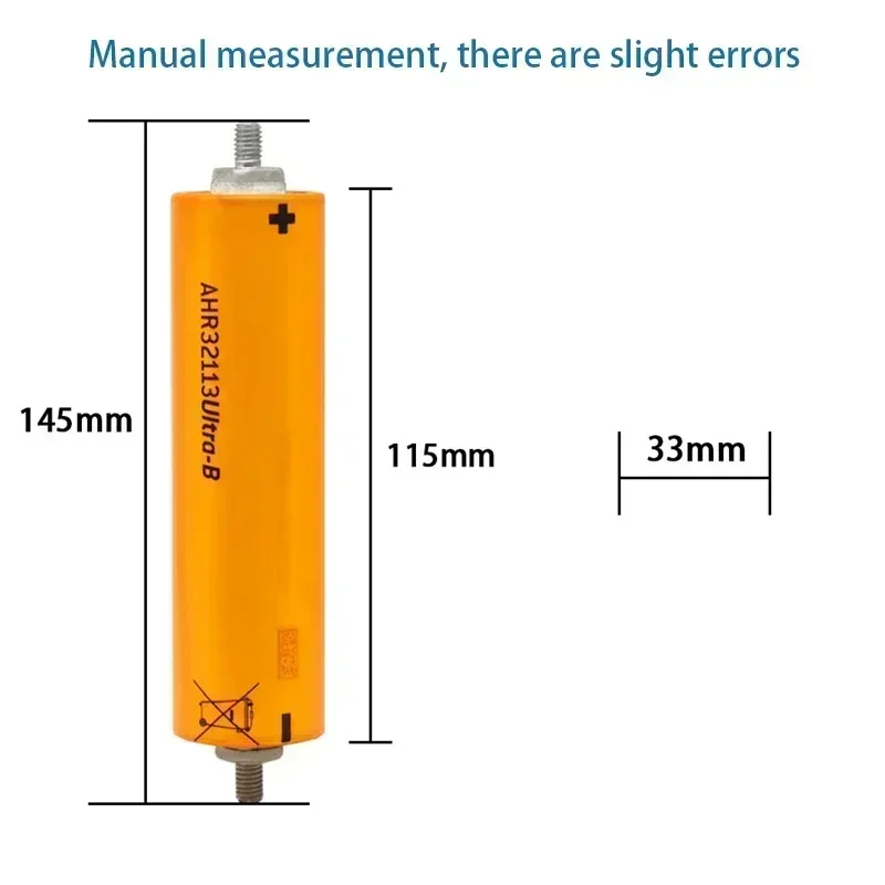 Batterie Lifepo4 rechargeable, Lithium, fer et phosphate, 3.2V, 4,0 ah, 45c, pour A123, ahr3113, nouveau, fabrication