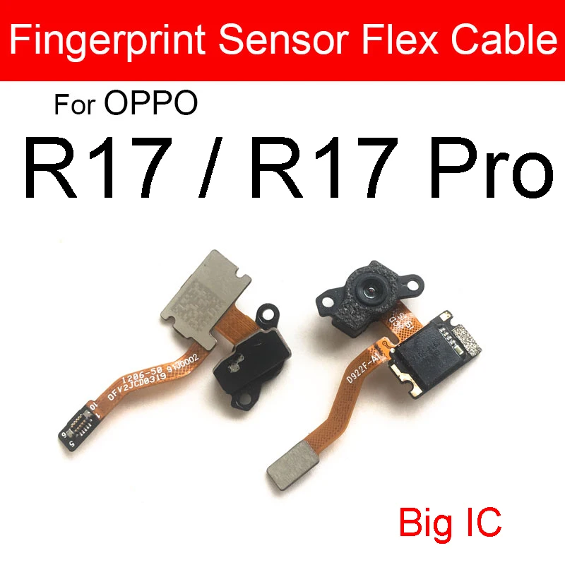 

Для OPPO Find X2 Pro R15X R17 Pro K1 K3 A91 Гибкий кабель под экраном датчика отпечатков пальцев под домашним сканером датчика отпечатков пальцев