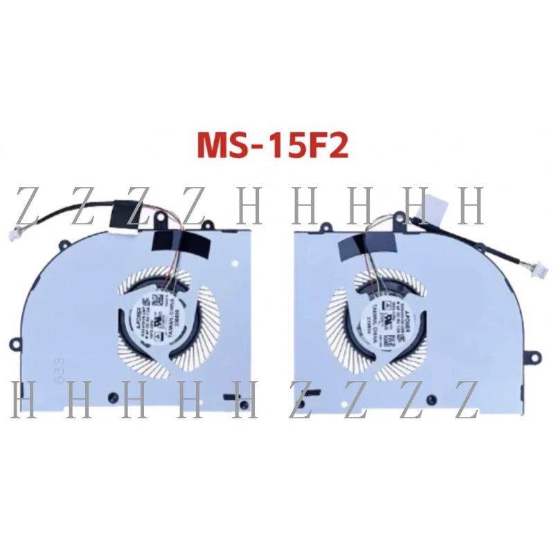 

Новый вентилятор L+R для MSI MS-15F2 16 Studio BS5405HS-U4W/U4X