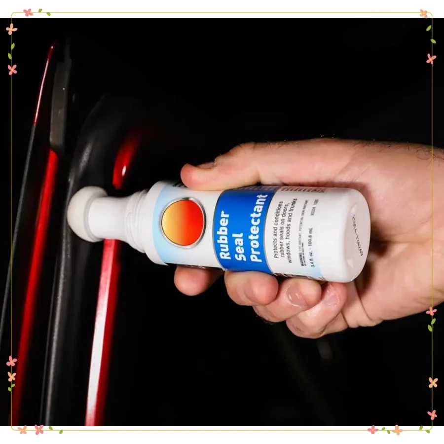 Rubber Seal Protectant: Restores & Shields Car Seals, UV Resistant, 3.4 oz