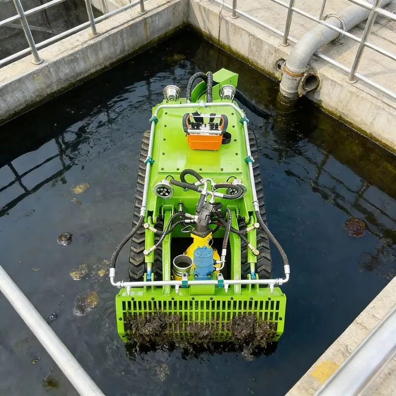 Urban Community Drainage Dredge Robot Automatic Blockage Removal Equipment For Residential Sewage Pipeline Tank