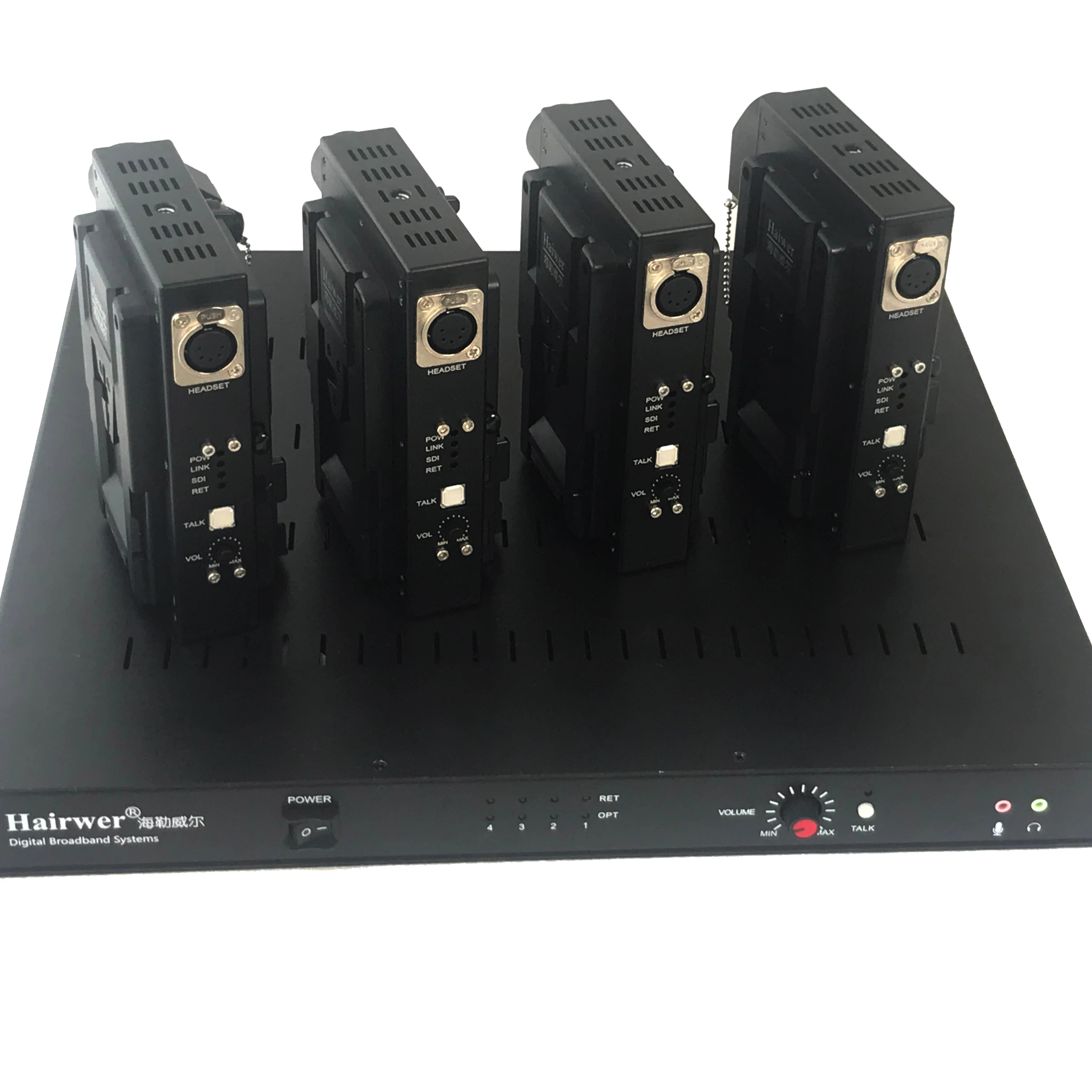 

3G SDI Tally Broadcast Adapter Fiber Links for KY F55 Remote Connector(Tally+Return+Intercom)