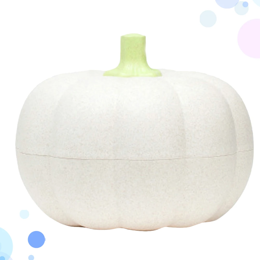 

Fruit Tray Snack Platters Dry Fruits Inflatable Pumpkin Candy Dish Food Beige for Party Office