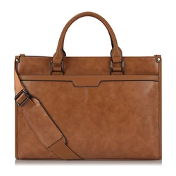 Women Tote Bag Waterproof Leather Professional Work Laptop Bag Large Capacity Office Computer Teacher Shoulder Bag