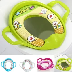 Assentos de segurança portáteis para o bebê, Soft Toilet Training Trainer, Potty Seat with Handles, Almofada para mictório, pote para crianças, cadeira Pad Mat, criança e criança