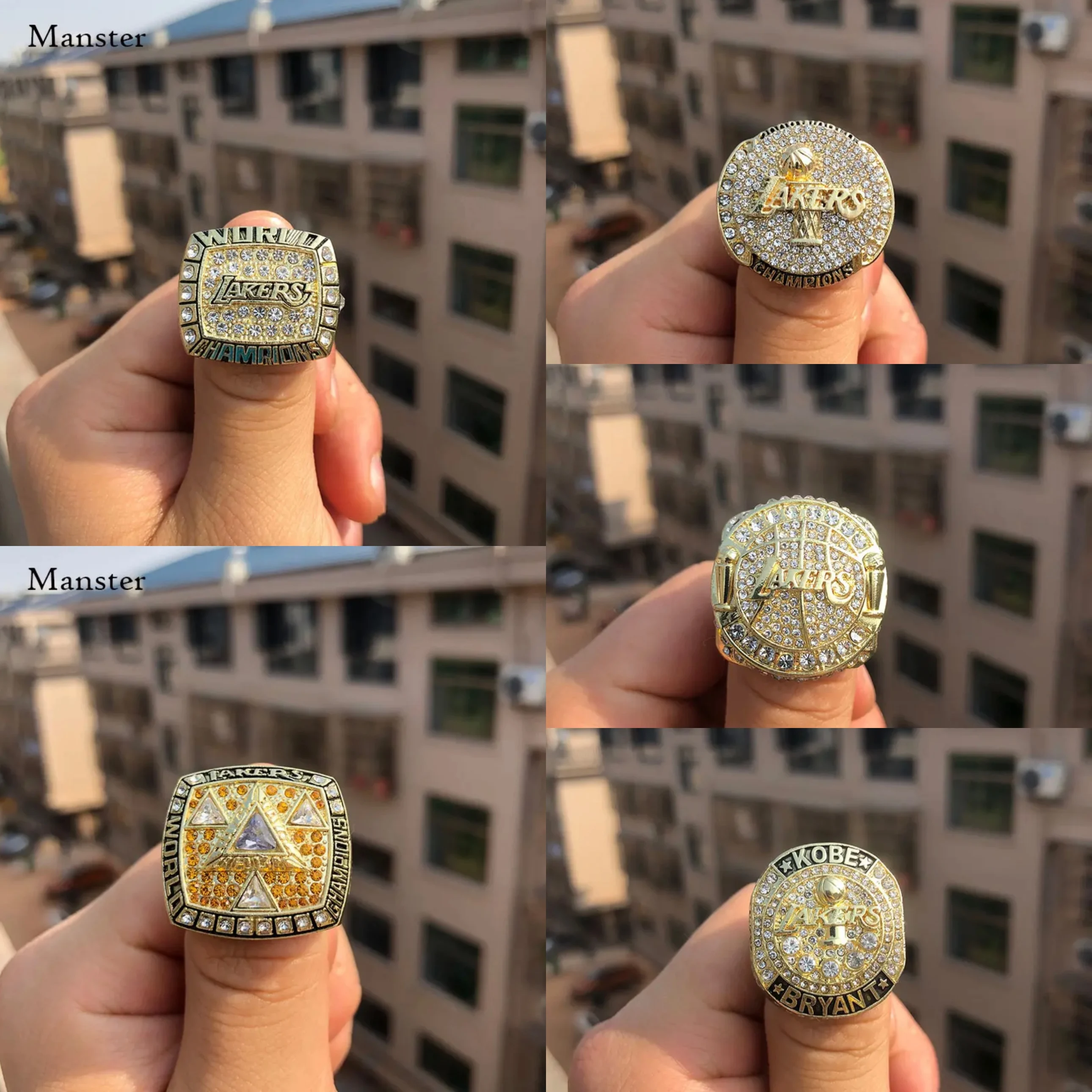 

Championship Rings Bling Jewelry for Men, Multi-Design Trophy Gifts, Free Shipping