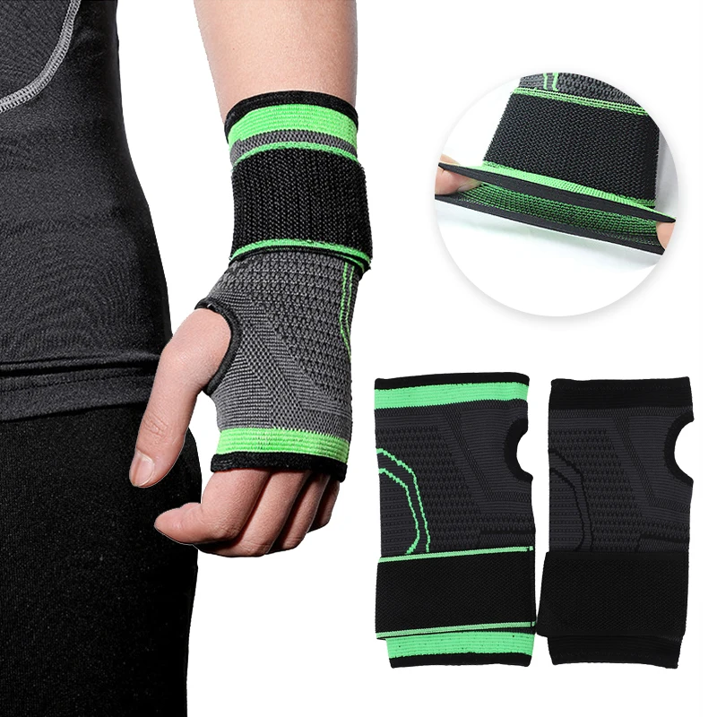 

Wrist Brace Wraps Carpal Pain Relief, Sports Wrist Support Protector Stabilizer Strap Band Compression Fits Right&Left Hand