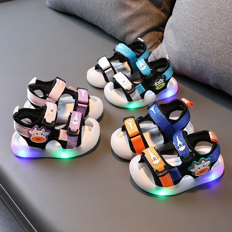

Fashion Girls' Sandals Simple Child Shoe Anti Slip Boys Shoes Soft Soled Girls Shoes Comfor Baby Shoe Cute Kids Sandals