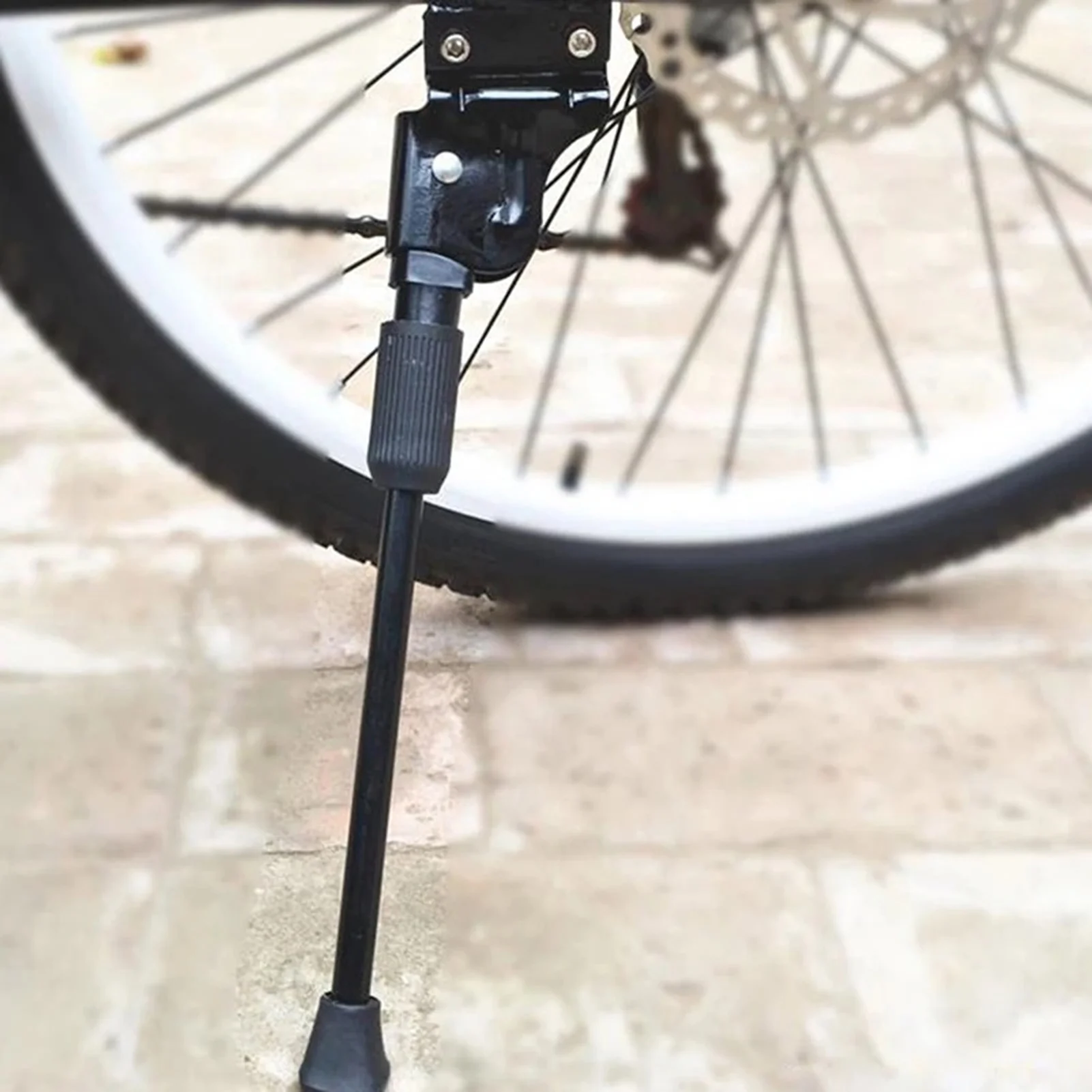 Mountain Bike Bicycle Foot Support Solid Color Bicycle Side Kick Stand Support for Mountain Bicycle Accessories