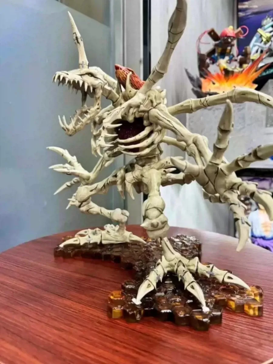 

30cm Digimon Adventure Anime Characters Periphery Skull Greymon Limited Edition Large Statue Figure Model Ornaments Toys Gifts