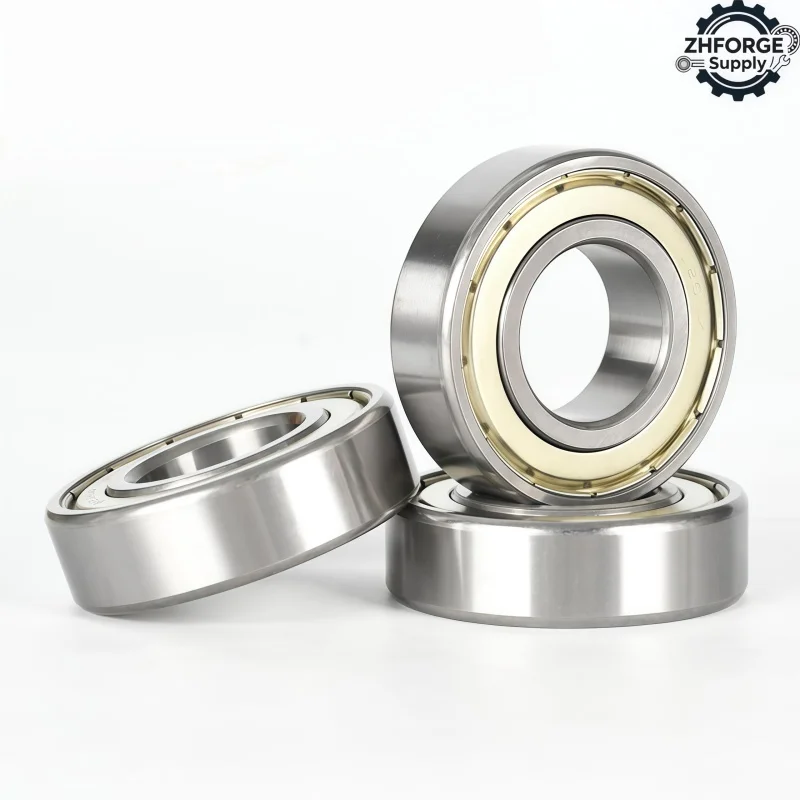 Deep Groove Chrome Steel Bearing 6005ZZ 25x47x12 Mm ABEC-7 High Precision 6005Z 6005 Z ZZ for Smooth Rotation