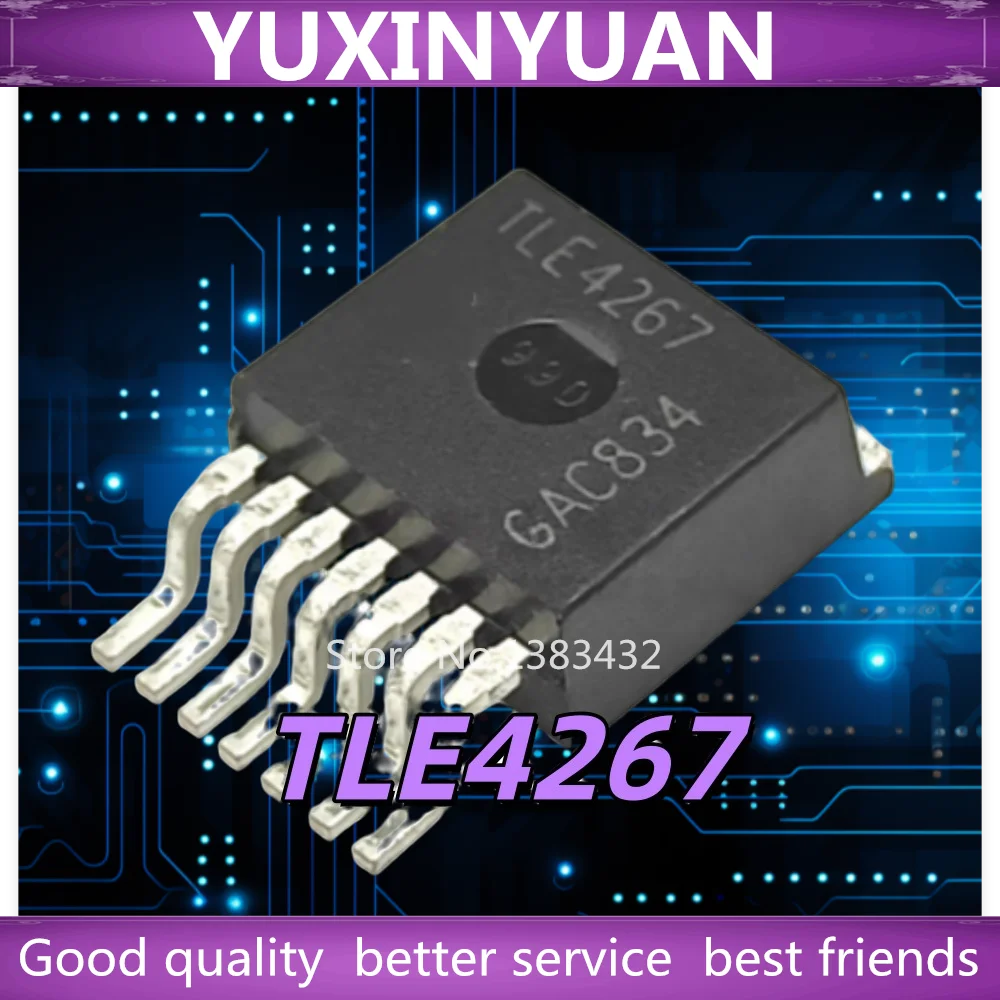 1pcs TLE4309 TLE4267 5205-2G 4242G-A TLE4267-2G TLE4271-2G TO263-7 MOS FET TO-263-7