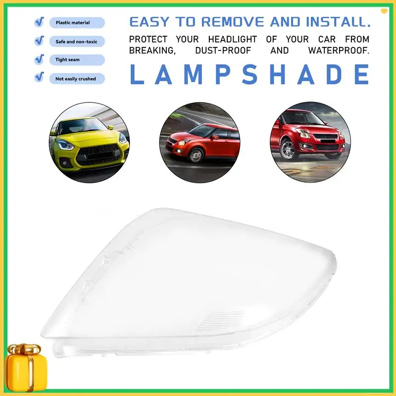 Premium Car Headlight Lens Cover Transparent Headlight Shell For Suzuki Swift 2005 2006 2007 2008 2009 2010 2011-2016 - Image 2