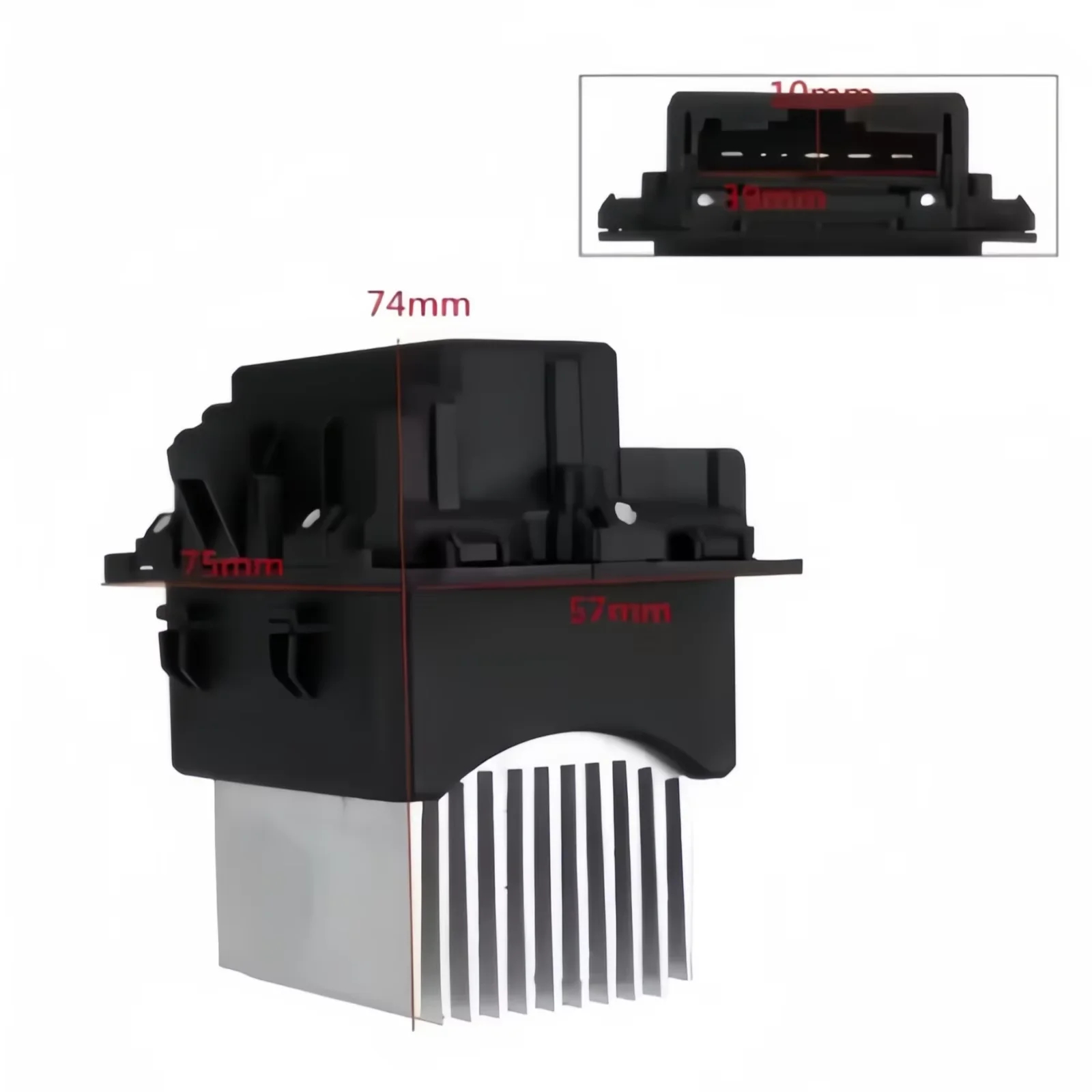 

New Blower Fan Heater Resistor For Peugeot 207 108 208 308 Peugeot 508 1.4 HDi RCZ 6441.AA 6441AA