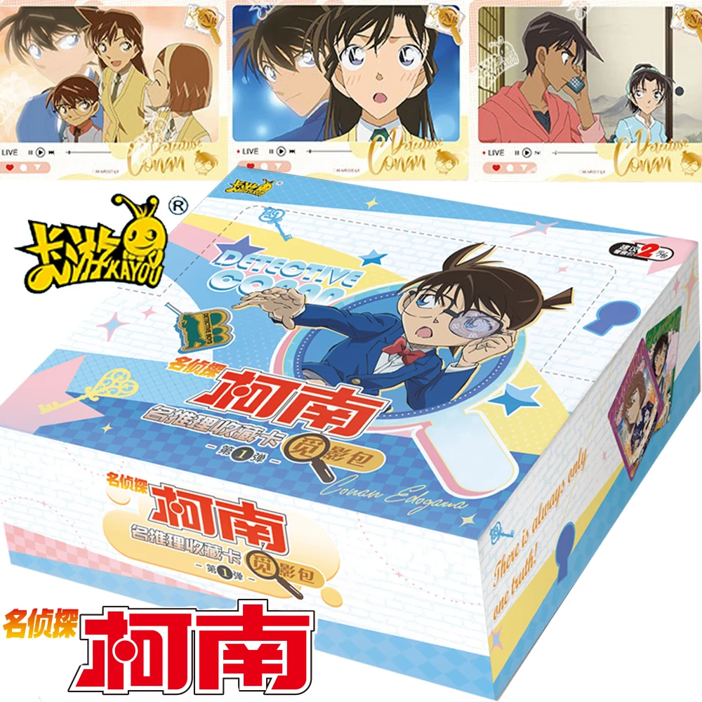 

KAYOU Detective Conan Cards Reasoning Anime Kuroba Kaito Kudou Shinichi Personal Exclusive Element Cards Children Hobbies Gifts