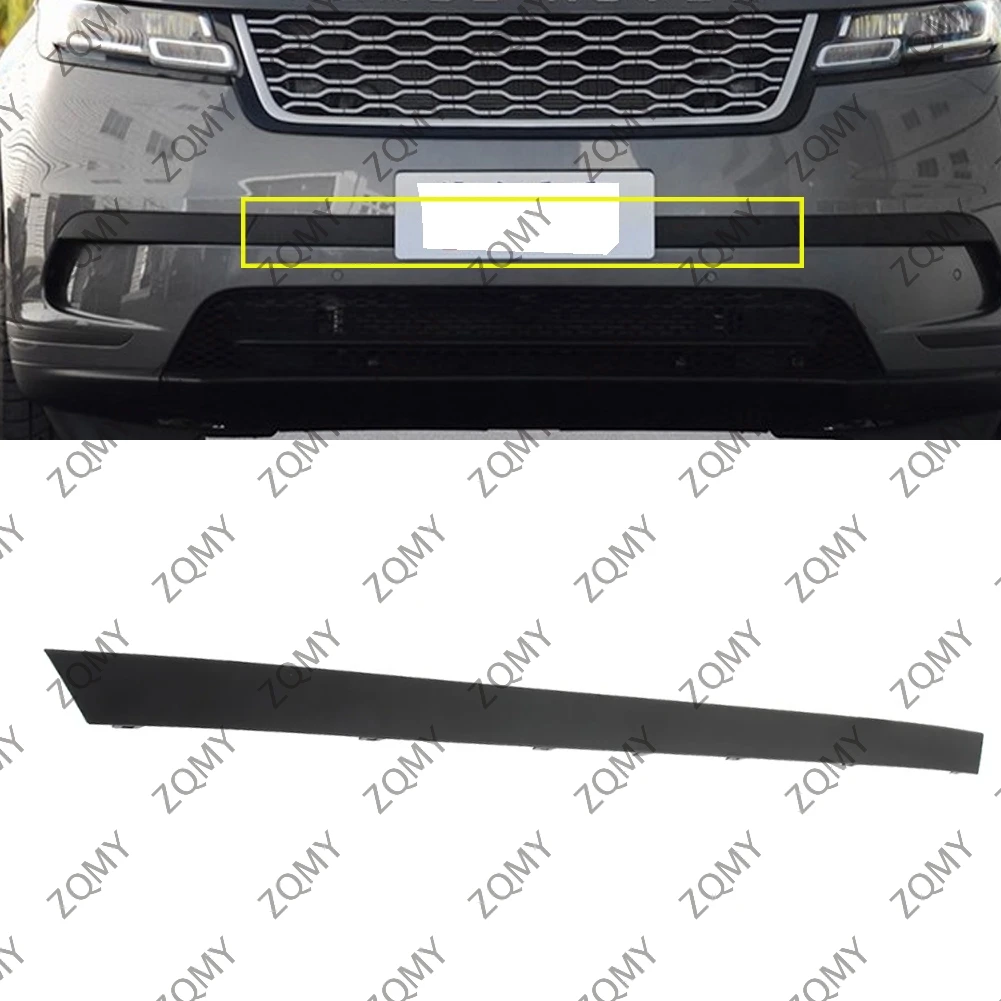 Car Front Bumper Center Molding Cover Decoration Trim For Land Rover Range Rover Velar Base/S/SE Model 2018 2019-2021 LR093507