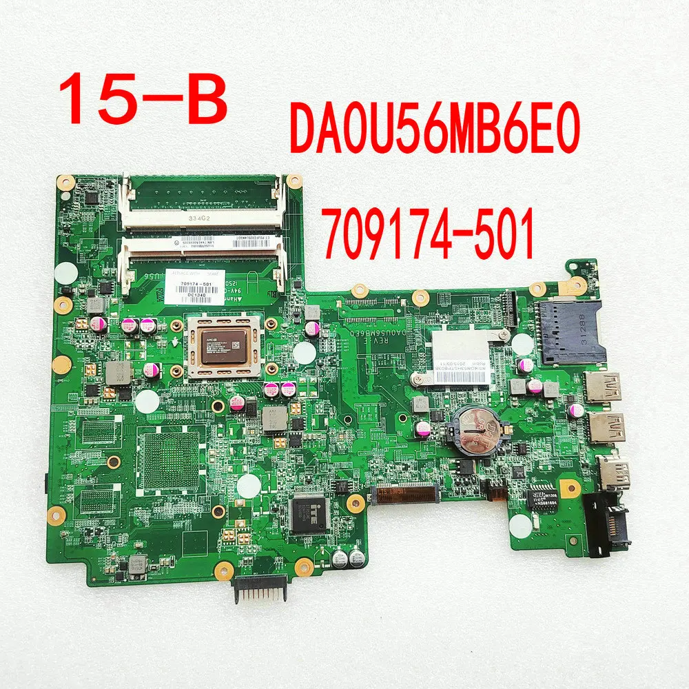 

709174-501 709174-001 For HP PAVILION 15-B120US 15-B109W 15-B167CA 15-B129WM 15-B Laptop Motherboard DA0U56MB6E0 /E1