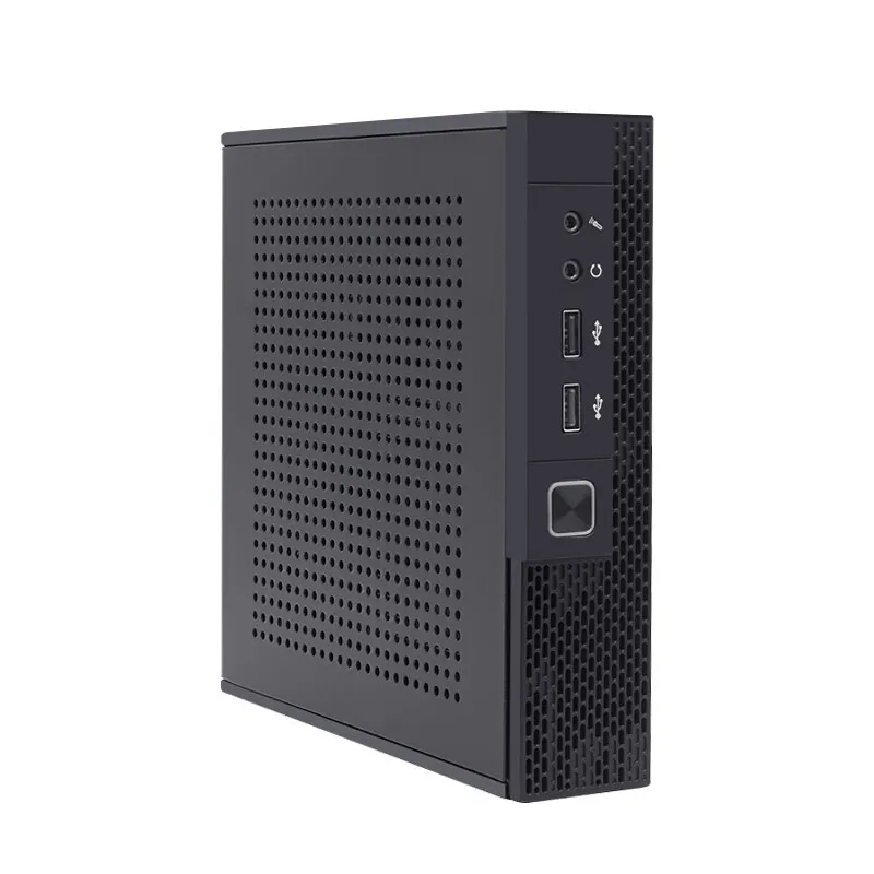 Mini PC da gioco portatile con doppio display DDR4 8G M.2 SSD 128 GB Smart Office Computer