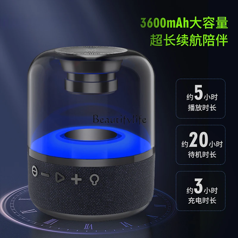 Bluetooth audio wireless small speaker portable home car high sound quality subwoofer outdoor high volume