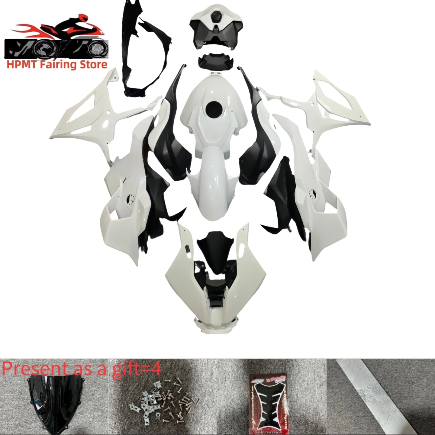 

Новый комплект обтекателей для мотоцикла из АБС-пластика, подходит для BMW S1000RR 2025 S1000RR M1000RR 2025, полный комплект обтекателей для кузова