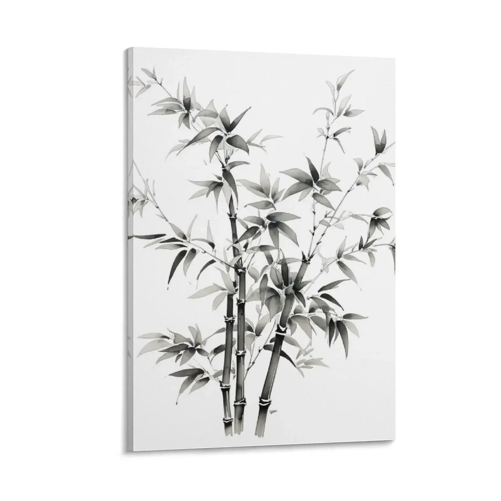 

Bamboo Minimalism Canvas Painting nordic home decor fashion wall paintings accessories for home decor interior paintings