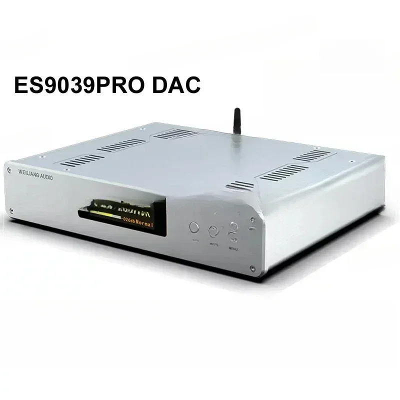 

DLHiFi DC300 Dual Core ES9038PRO ES9039PRO 5.0 Balanced HiFi Audio DSD DAC Decoder Amanero USB Remote Control