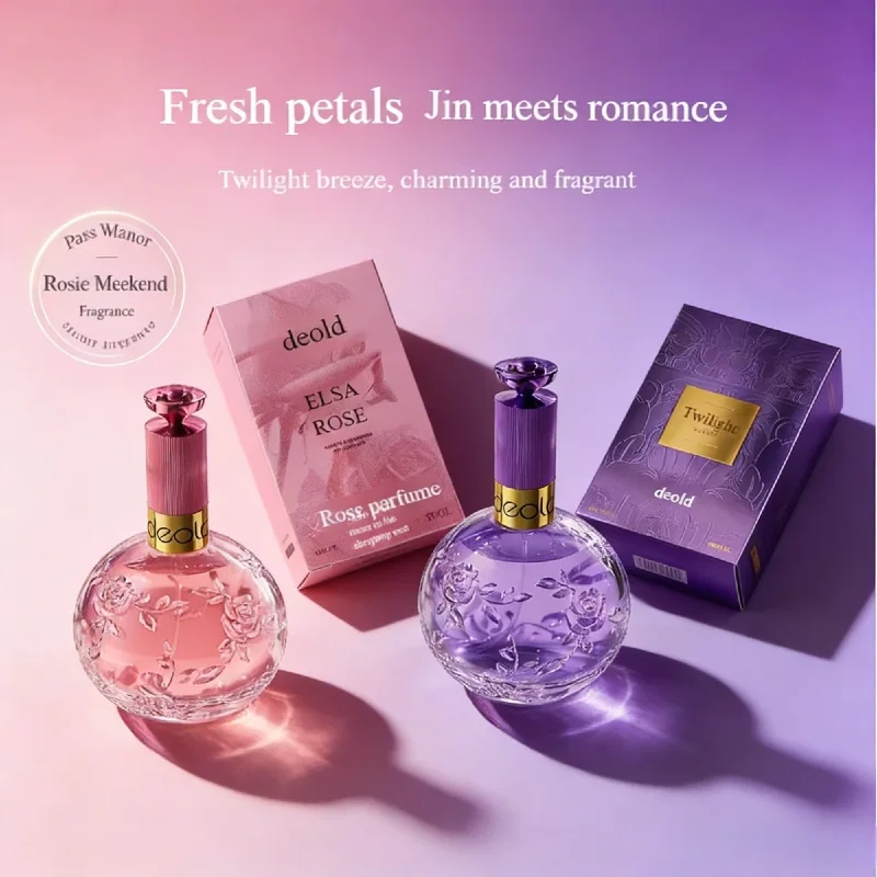 

100 ML Paris Weekend Woody Women's Scent Quality Rose Perfume with Floral Notes, Twilight City Perfume, Long-lasting Fragrance