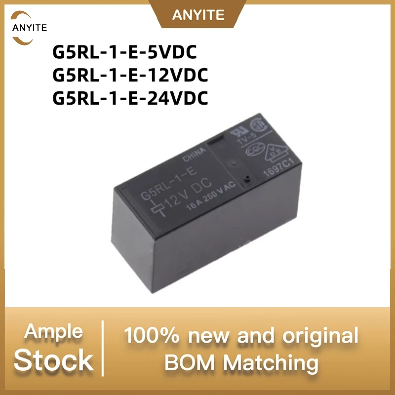 

Новый 5 шт./лот G5RL-1-E-5VDC G5RL-1-E-12VDC G5RL-1-E-24VDC G5RL-1-E