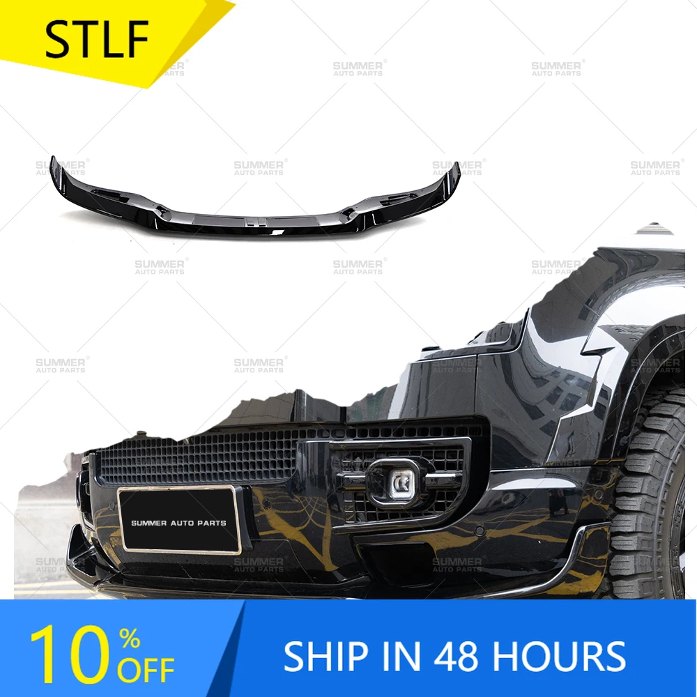 

Автомобильные аксессуары, разделитель переднего бампера, ABS Zhous Design, обновленный комплект кузова, губа переднего бампера для Land Rover New Defender 110