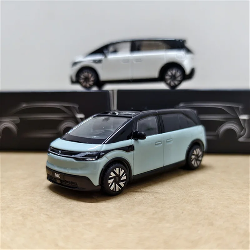 

1:64 ZEEKR MIX MPV ZEEKR 007 7X внедорожник, модель автомобиля из сплава, литая под давлением металлическая имитация новой энергии, коллекция моделей автомобилей, подарки для детей