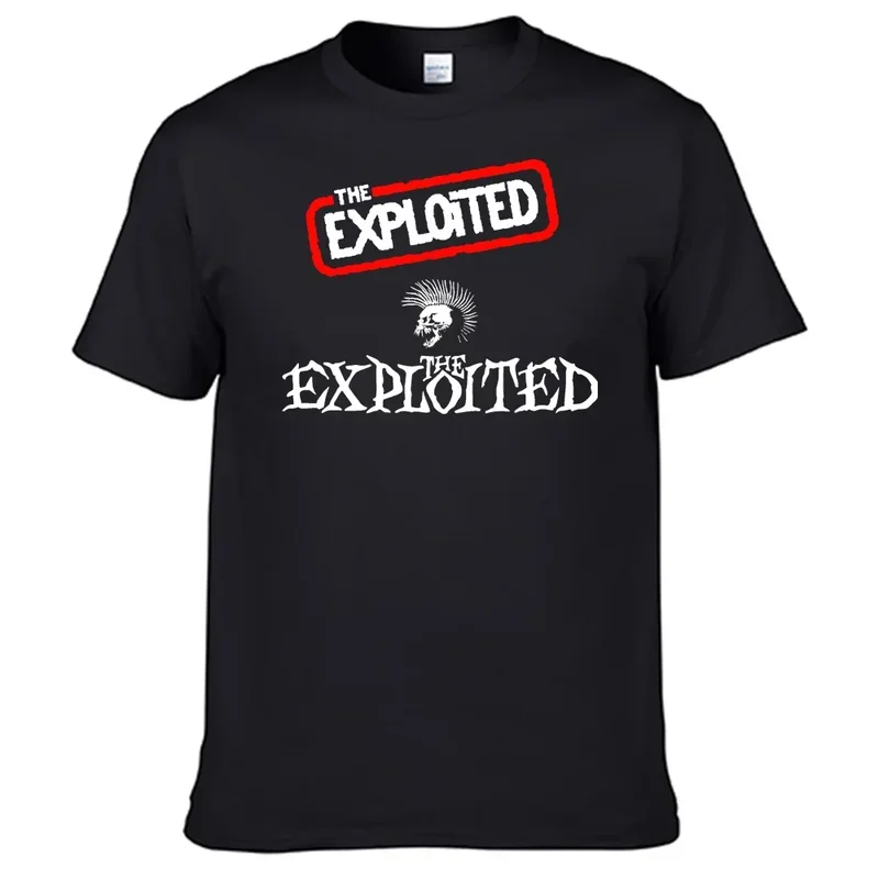 

The Exploited T Shirt 100% Cotton Men Shirt Top Sales