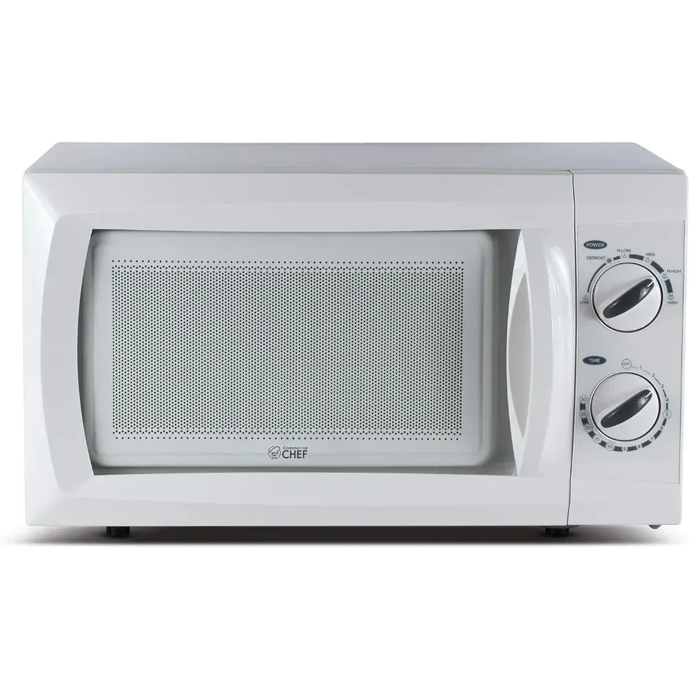 

0.6 Cubic Foot Microwave with 6 Power Levels, Small Microwave with Grip Handle, 600W Countertop Microwave