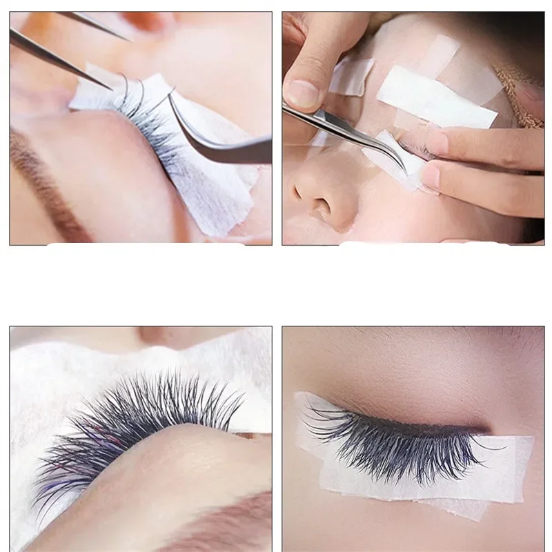 New 1/5/10PCS White Tape  Eye False Lashes Patch Breathable Medical Paper Tapes Eyelash Extension Lint Eyelid Sticker 9M*1.25CM