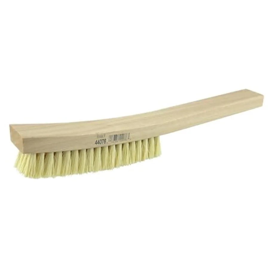 

44076 5-1/4" Brush Length 13" X 1-1/4" Block Size 4 X 18 No. of Rows Tampico Fill Hardwood Block Plater's Brush Made in The USA