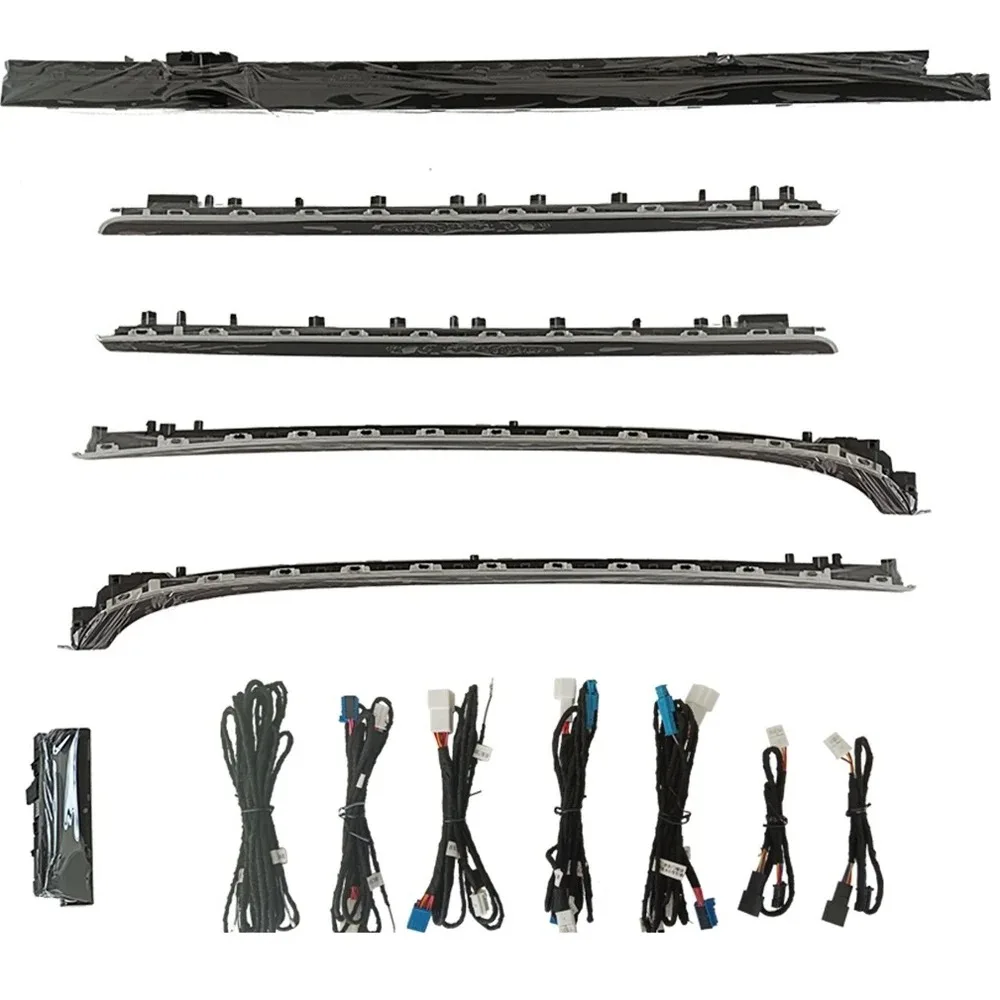 

Обновление 64-цвета активного внутреннего окружающего освещения для Mercedes Benz S-класса W223 2021 2022 S400 S450L S480 S500 S580